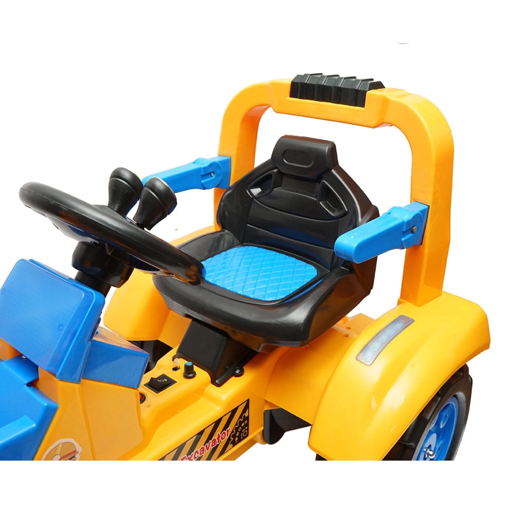Escavatore, auto elettrica con batterie per bambini dai 3 ai 6 anni LETU Excavator