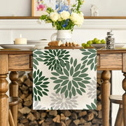 Decorazione per tavolo estivo - Dahlia - Dimensioni 40 x 180 cm