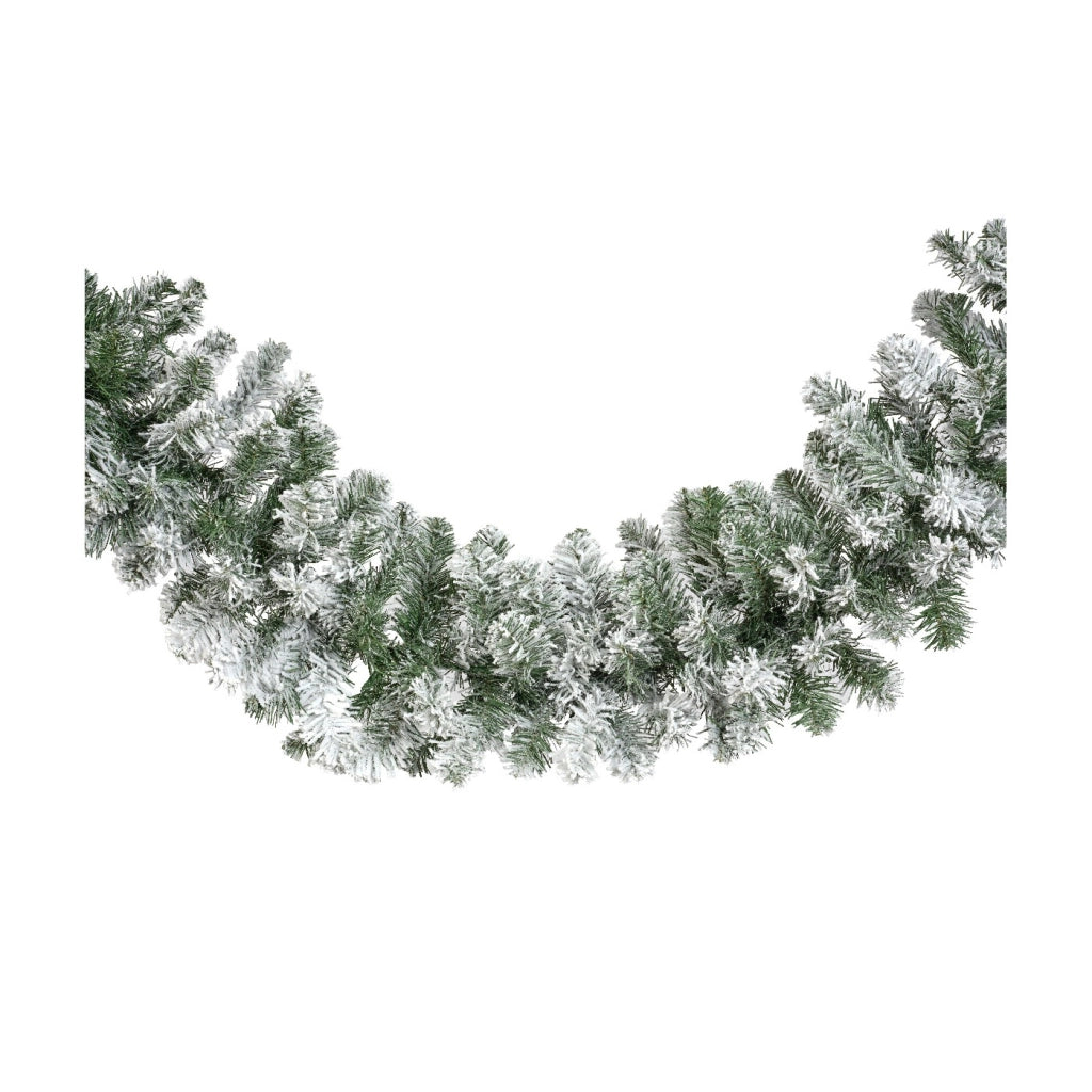 Ghirlanda Festone Imperial innevato D29x270cm