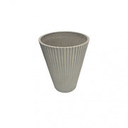 Vaso Piccolo Iris Ø19x22 cm in Fibra sintetica Antracite