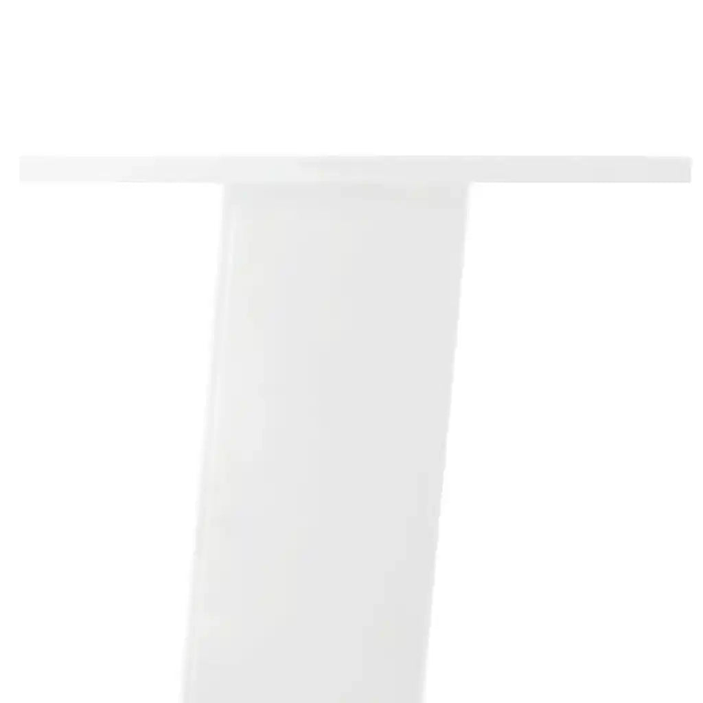 Gambe per tavolino da caff¨¨ 4 pz-Set di 4 Gamba per Tavolo Bianche 42 cm Acciaio 717442