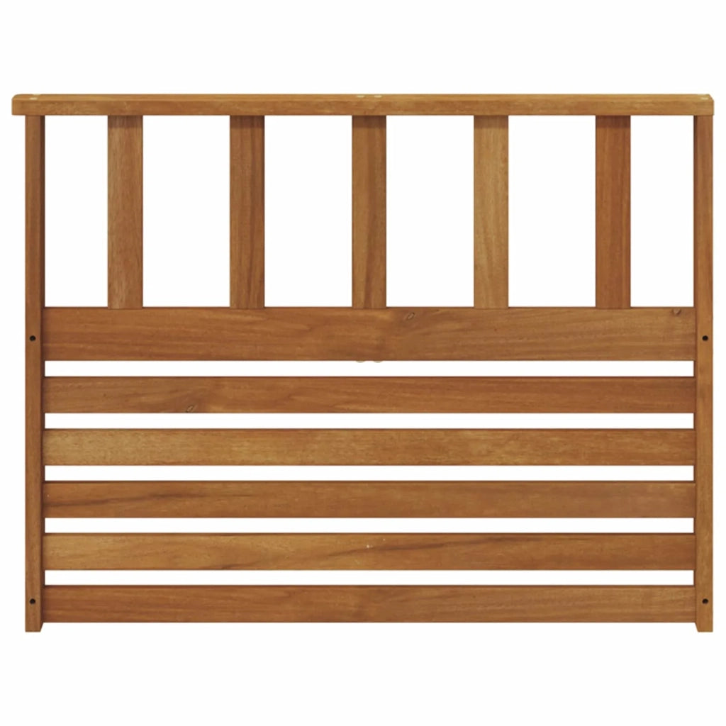 Bracciolo 2 pz Naturale 80 x 6 x 61 cm Legno di Acacia Massello 900587