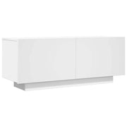 Mobile TV multimediale scaffale TV mobile TV sala da pranzo soggiorno camera da letto 100 x 35 x 40 cm truciolato bianco 02_0025481