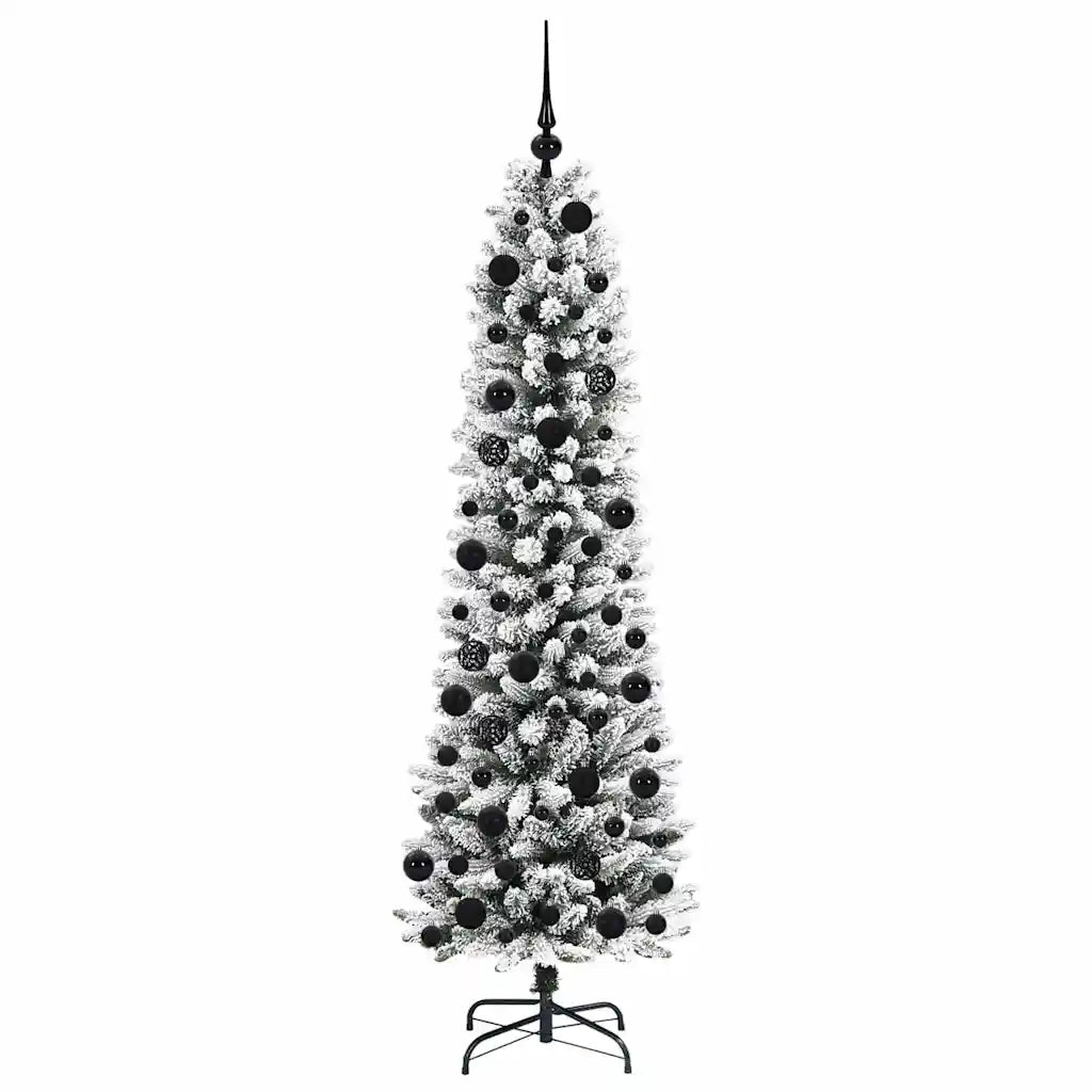 Albero di Natale artificiale con 300 LED Bianco 180 cm 3396106