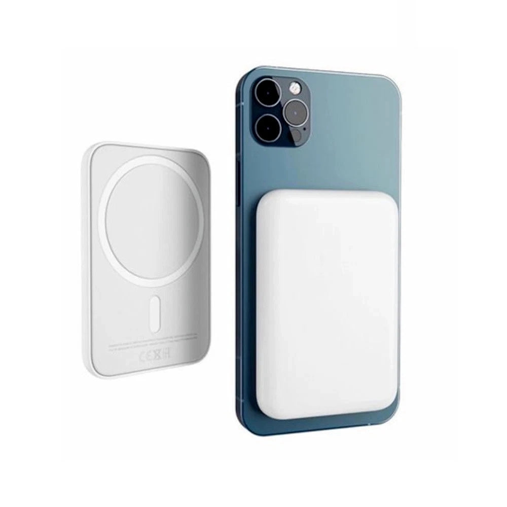 Trade Shop - Power Bank Magnetico Caricabatterie Smartphone Wireless Tascabile 20000mah Ios Android -
