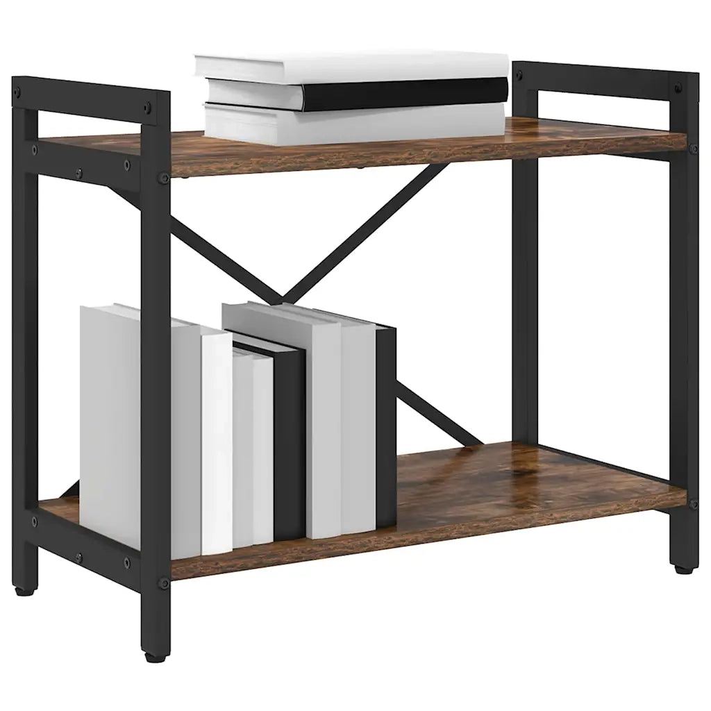 Libreria Rovere fumé 60 x 30 x 50 cm Legno multistrato 868403