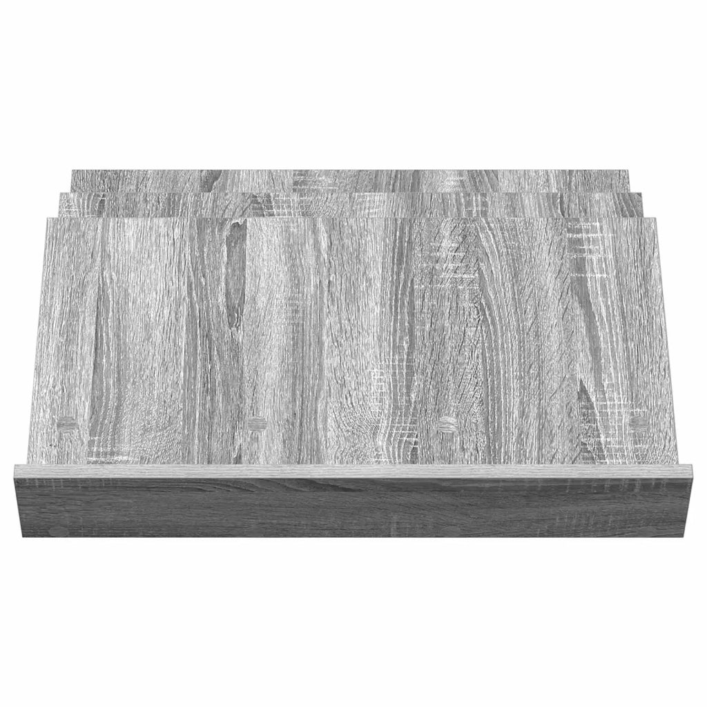 Scaffale per riviste Grigio Sonoma 65 x 53 x 28,5 cm CFW8407766