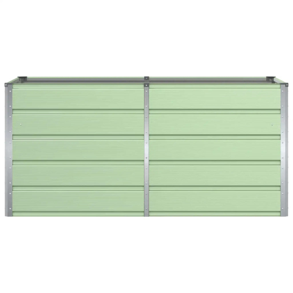 Fioriera | Cassetta per fiori | Vaso Verde 160 x 80 x 75 cm Acciaio