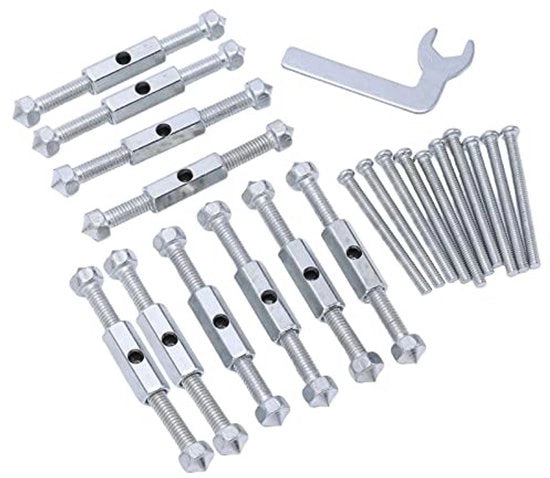 Kit di riparazione per box di connessione tipo 86 con stecchi e viti