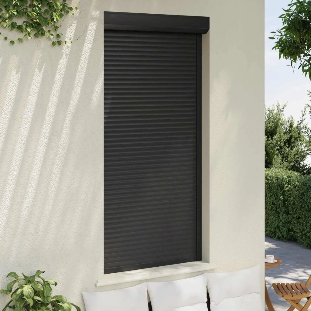 Persiana a rullo Antracite 100 x 210 cm Alluminio e poliuretano 42047068