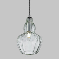 Lampada pendente Pendant in Metallo Eustoma Nickel