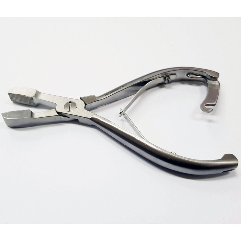 Trade Shop - Pinza Stringi Fili Punta Dentata 411 Acciaio Per Anse Filo Gioielli Tronchese -