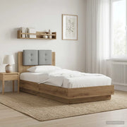 Struttura letto con testata Rovere Artigianale 80 x 200 cm 3429580