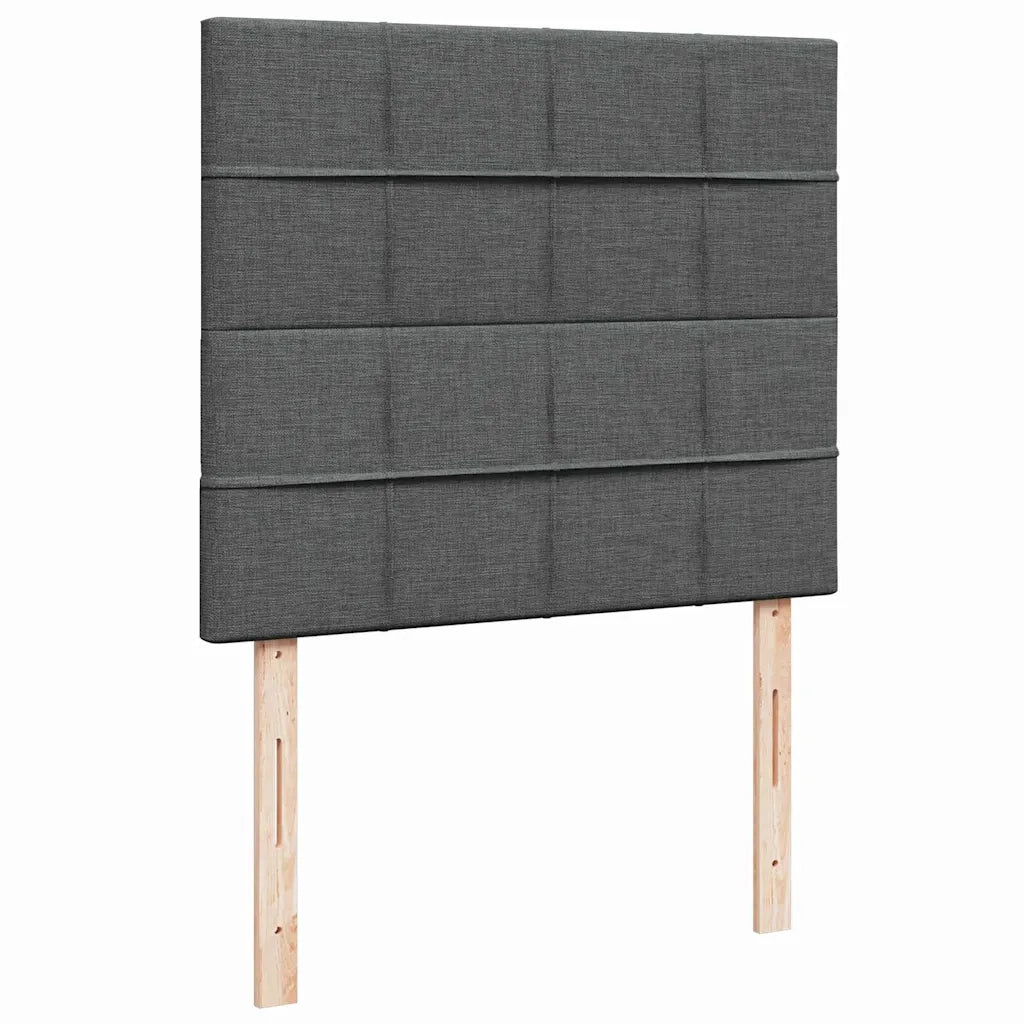 Struttura Letto Pouf con Materasso 120x200 cm in Tessuto 3313997