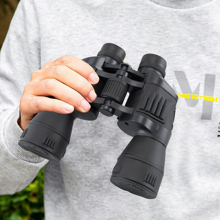 Binocolo Professionale 19x5x19 cm Ingrandimento 20X con Cinghia e Borsa Nero