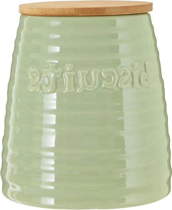 Canistello per Tè con Finestra di Ripostiglio