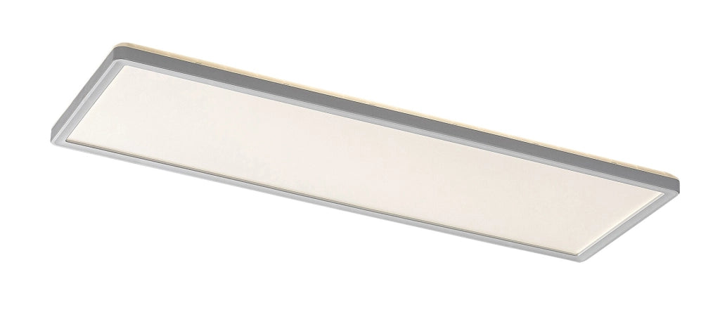 Plafoniera LED rettangolare 58x20cm 22W 4000K bianca