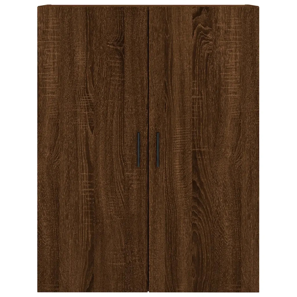 Mobile a Parete Rovere Marrone 69,5x34x90 cm 828443