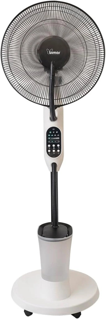 Bimar INB-VPN42 Ventilatore a Piantana con Nebulizzatore, Timer e Telecomando