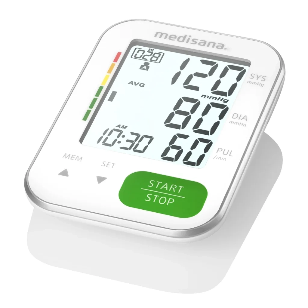 Medisana Misuratore di Pressione da Braccio Superiore BS 565 Bianco 446810