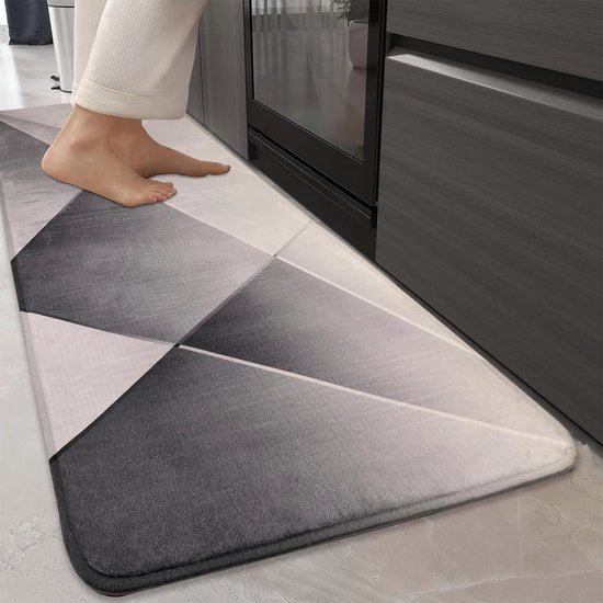 Loper per corridoio, tappeto antiscivolo, 60 x 180 cm, soggiorno, camera da letto, loper, lavabile, impermeabile, loper moderno, tappeto moderno per cucina, interno