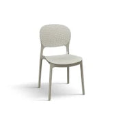 PAZZO DESIGN Sedia Anita Tortora set da 4 sedie in Polipropilene