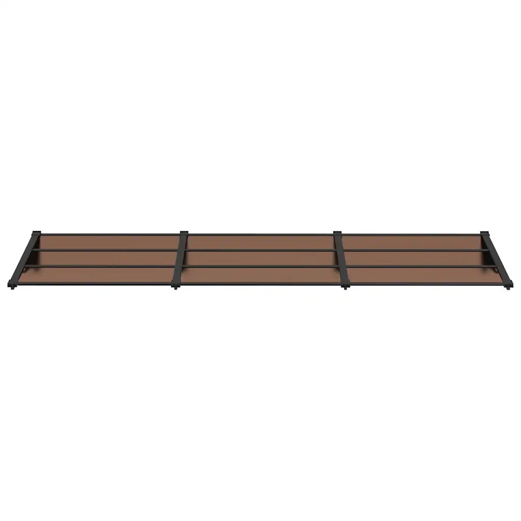 Tettoia per Porta Nera 297,5x90 cm in Policarbonatocod mxl 104104
