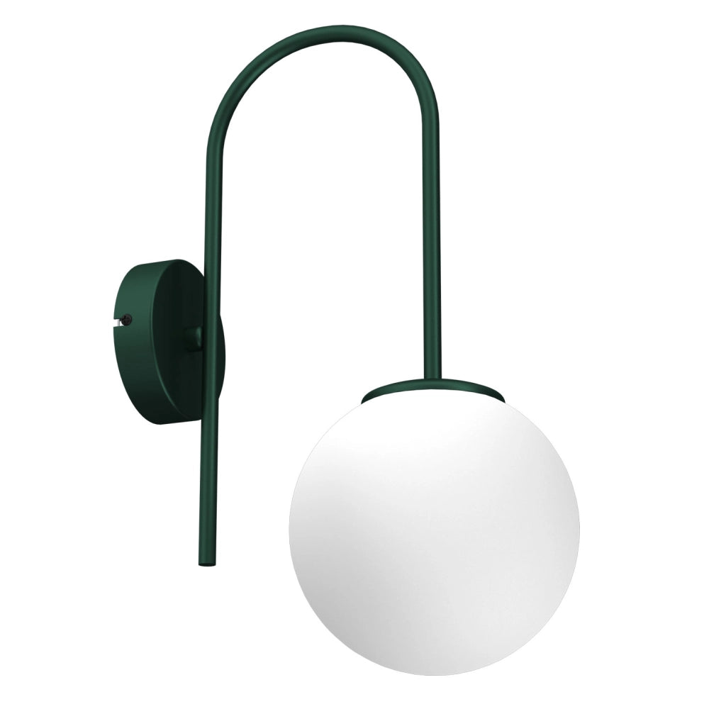 Applique Cambridge Luminex verde sfera 1xE14