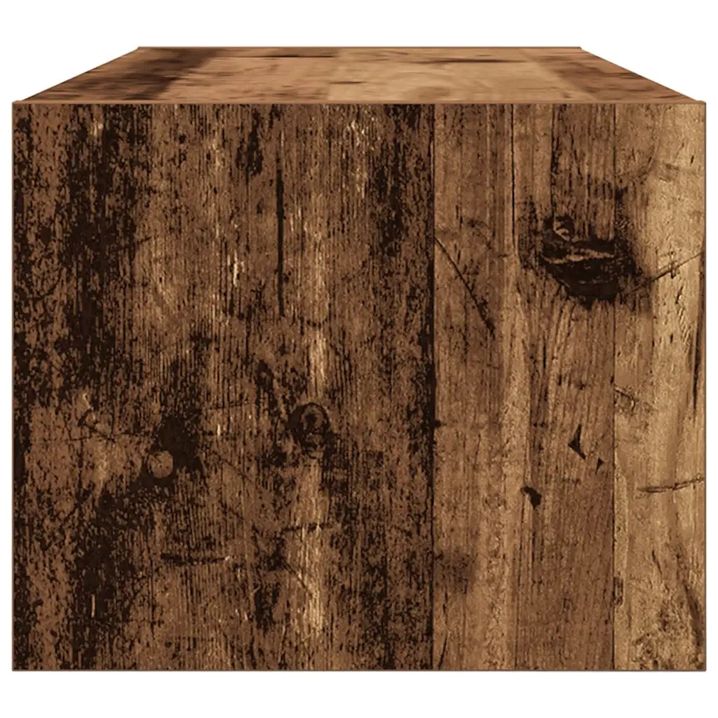 Mobili Porta TV 2 pz Legno Antico 80x31x25,5 cm in Truciolato