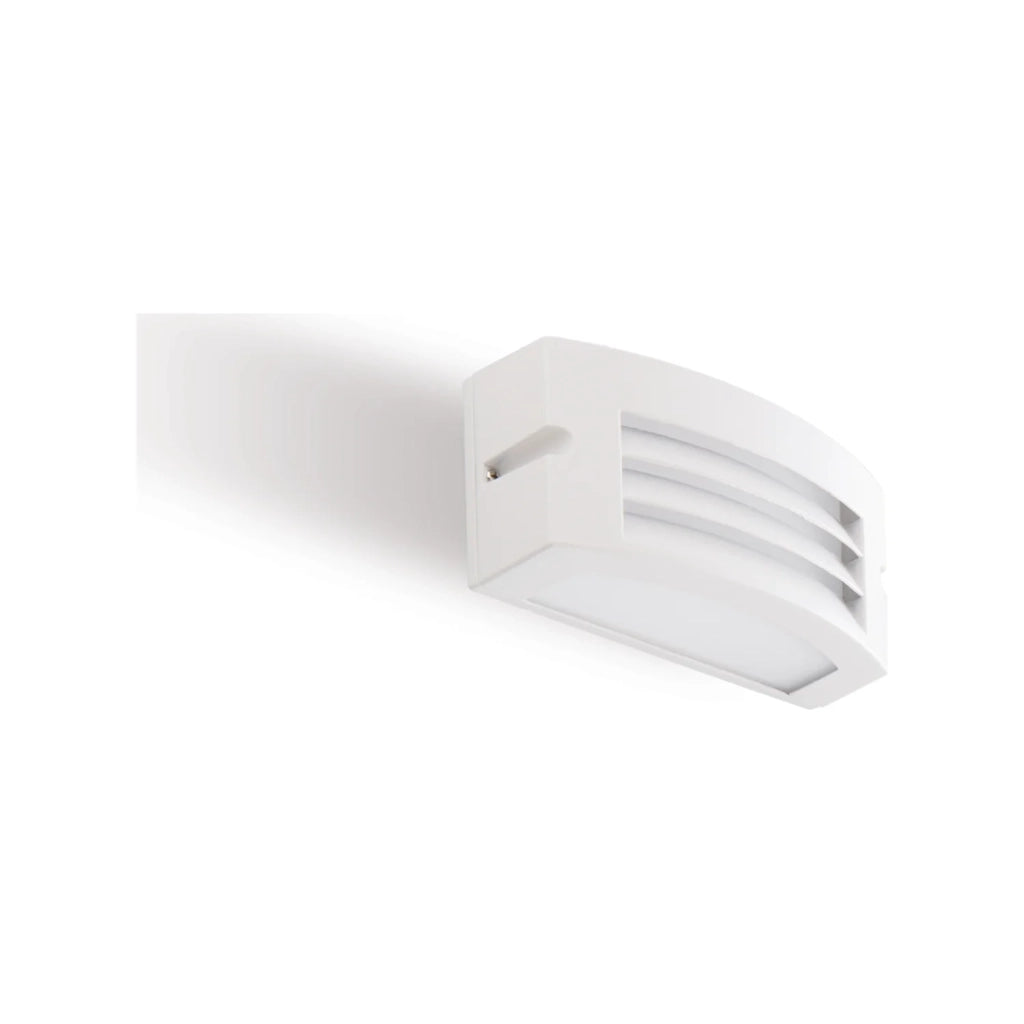 Applique Per Esterno Alluminio Bianco Led 10 W 700 Lm 3000K Kube