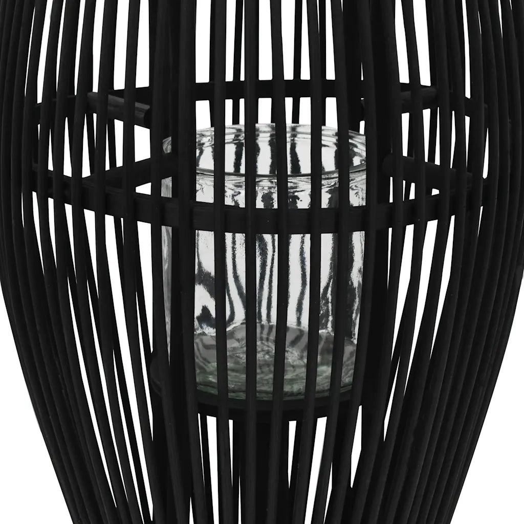 Supporto per Lanterna a Sospensione in Bamb¨´ Nero 95 cm CFW7862246