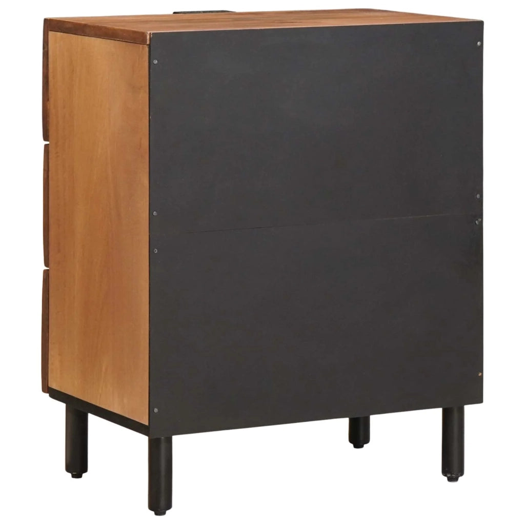 Armadio da Notte con cassetto Marrone 50 x 33 x 62 cm