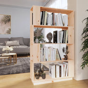 Libreria/Divisorio 80x25x132 cm in Legno Massello di Pino 814059
