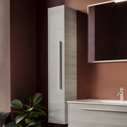 Colonna sospesa altezza 150cm rovere cenere reversibile | Aoki