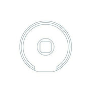 ADATTATORE TONDO PER RULLO Ø 50 MM VDS 43380/063 AUTOMAZIONE AUTOMATISMI NUOVO