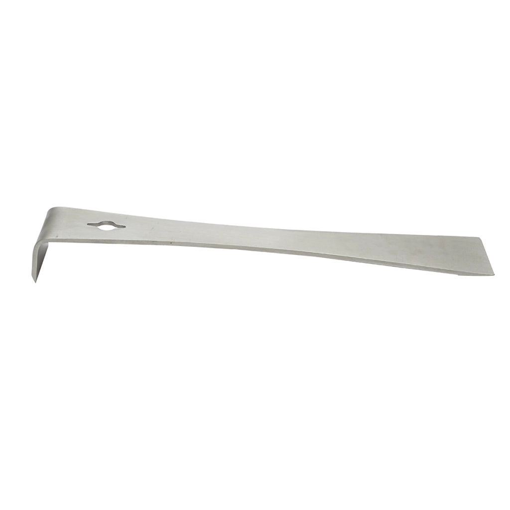 Raschietto per Apicoltura tipo L in acciaio inox, 260 mm.