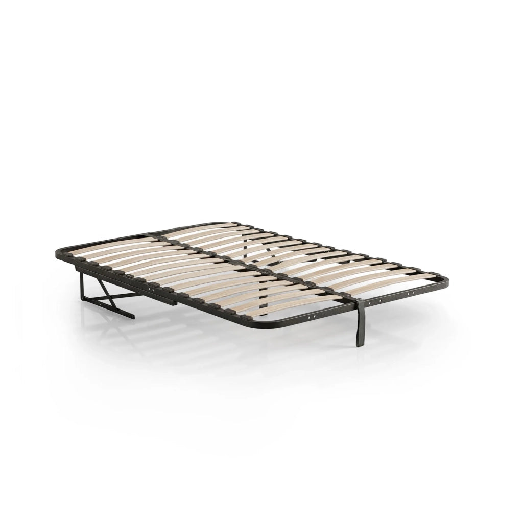 Rete Letto in Metallo con Pistoni a Gas 28 Doghe Divisibile 100x200 cm