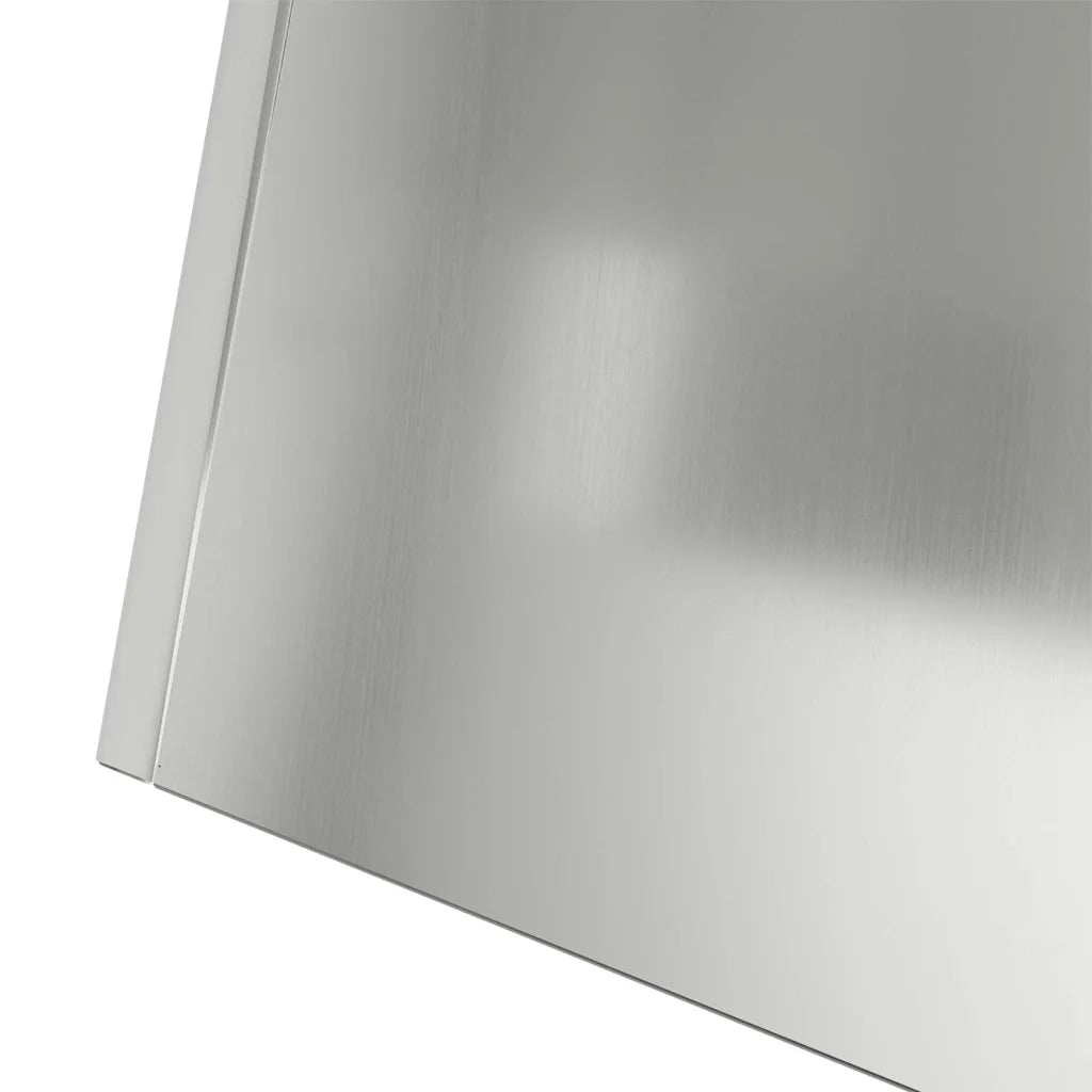 Vaso a Pilastro-Fioriera da Esterno-Contenitore per Piante Argento 35 x 35 x 73 cm