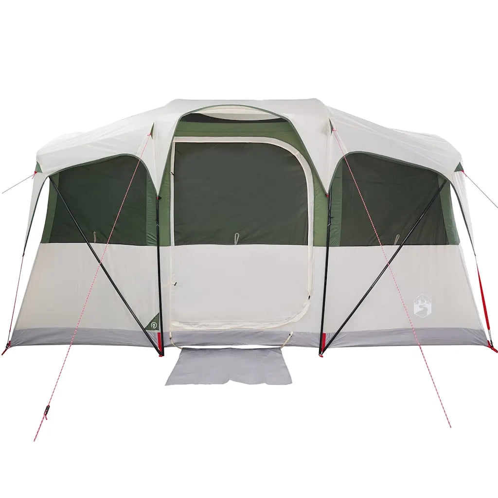 Tenda Familiare con tetto Bianco e Verde 435 x 255 x 216 cm 4100685