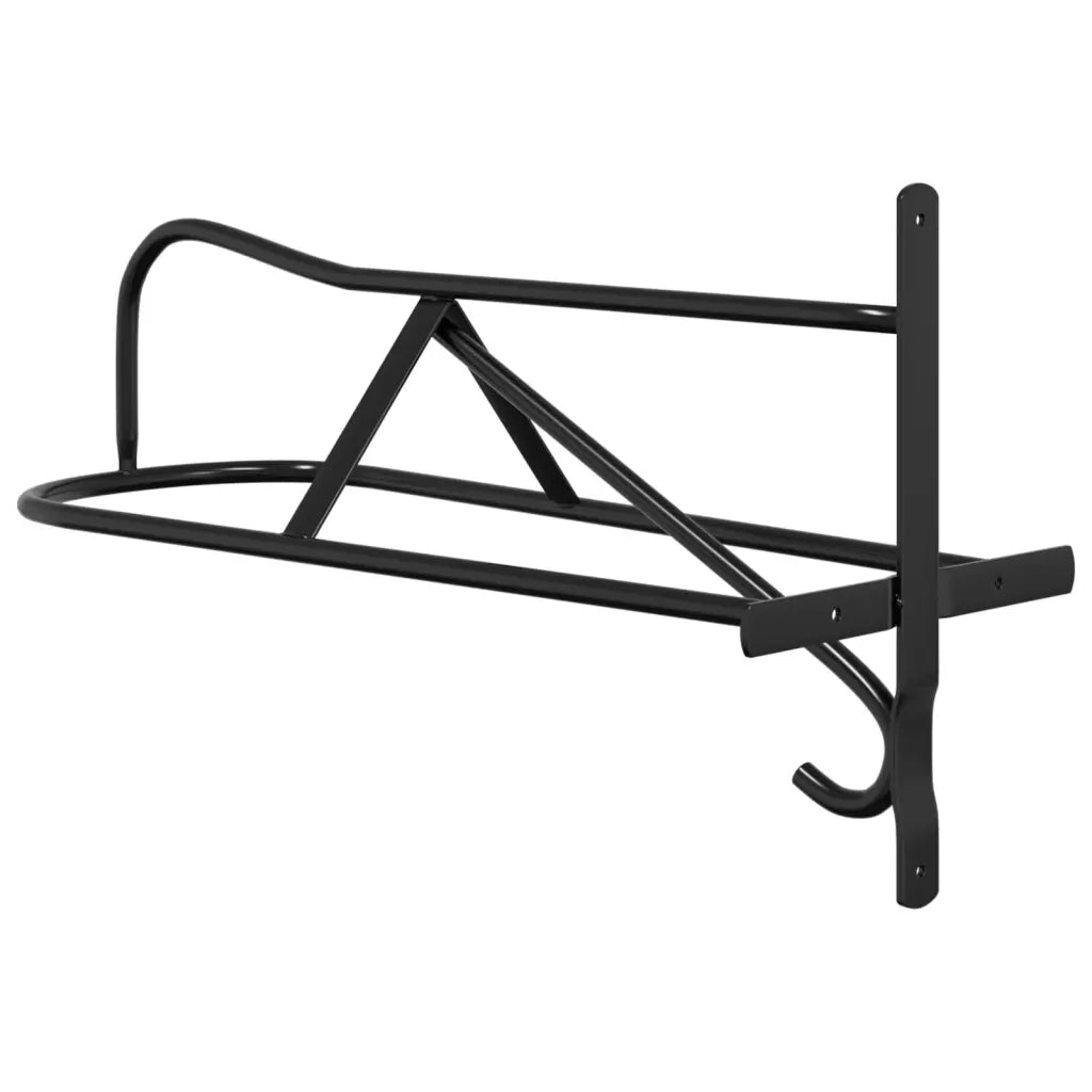 Portasella da Parete Nero in Ferro 172427