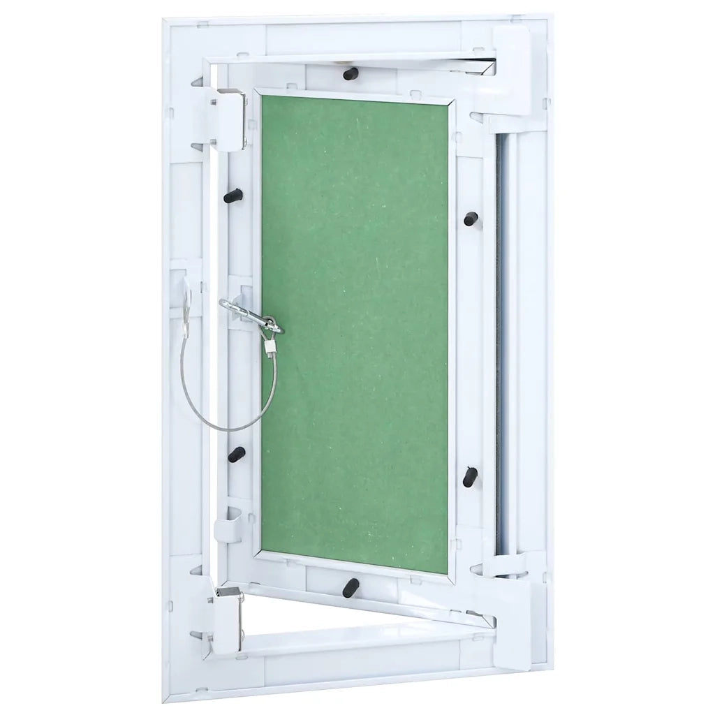 Pannello di Accesso Verde e Argento 30 x 55 cm 4018457