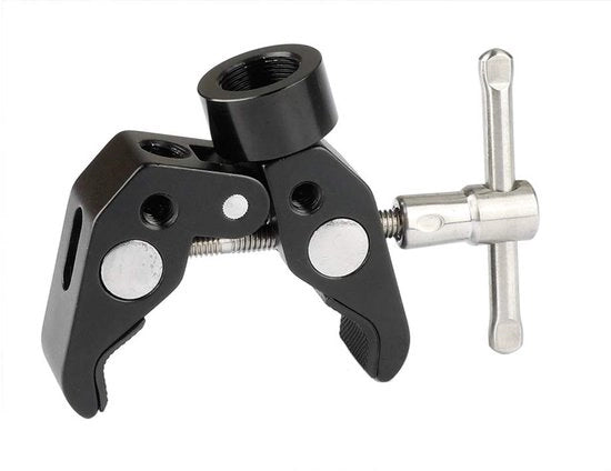 Multifunzionale Super Viti - Manubrio T - Presa forte e stabile - Adattatore 1/4 pollici a 5/8 pollici - Per montaggio di macchina fotografica - Adatto per...