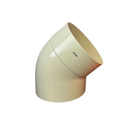 Curva 45° in pvc : Colore - Avorio, Diametro - 250