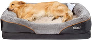 Cuscino Ortopedico per Cani - X-Large Cuscino a Memoria per Cani - 102x77x23cm - Copertura Rimovibile/Lavabile - Grigio