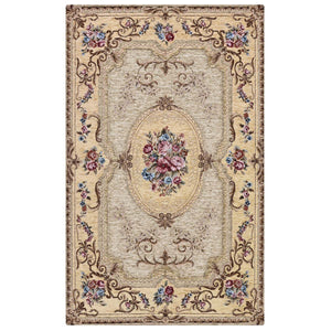 Tappeto AUBUSSON TORTORA in ciniglia multiuso lavabile antiscivolo cm.65x220 passatoia