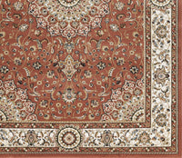 Tappeto BABIL disegno classico orientale colore rosa e crema cm.240x340