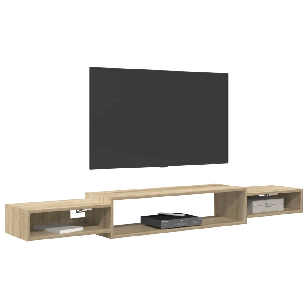 Mobile TV da Parete | Armadietto TV | Mobile Porta TV A Parete | Armadietto TV | Mobile Porta TV Rovere Sonoma 180 x 28 x 21 cm