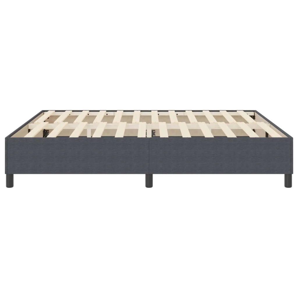 Struttura letto piattaforma-Giroletto-Rete del Letto Grigio scuro 180 x 200 cm