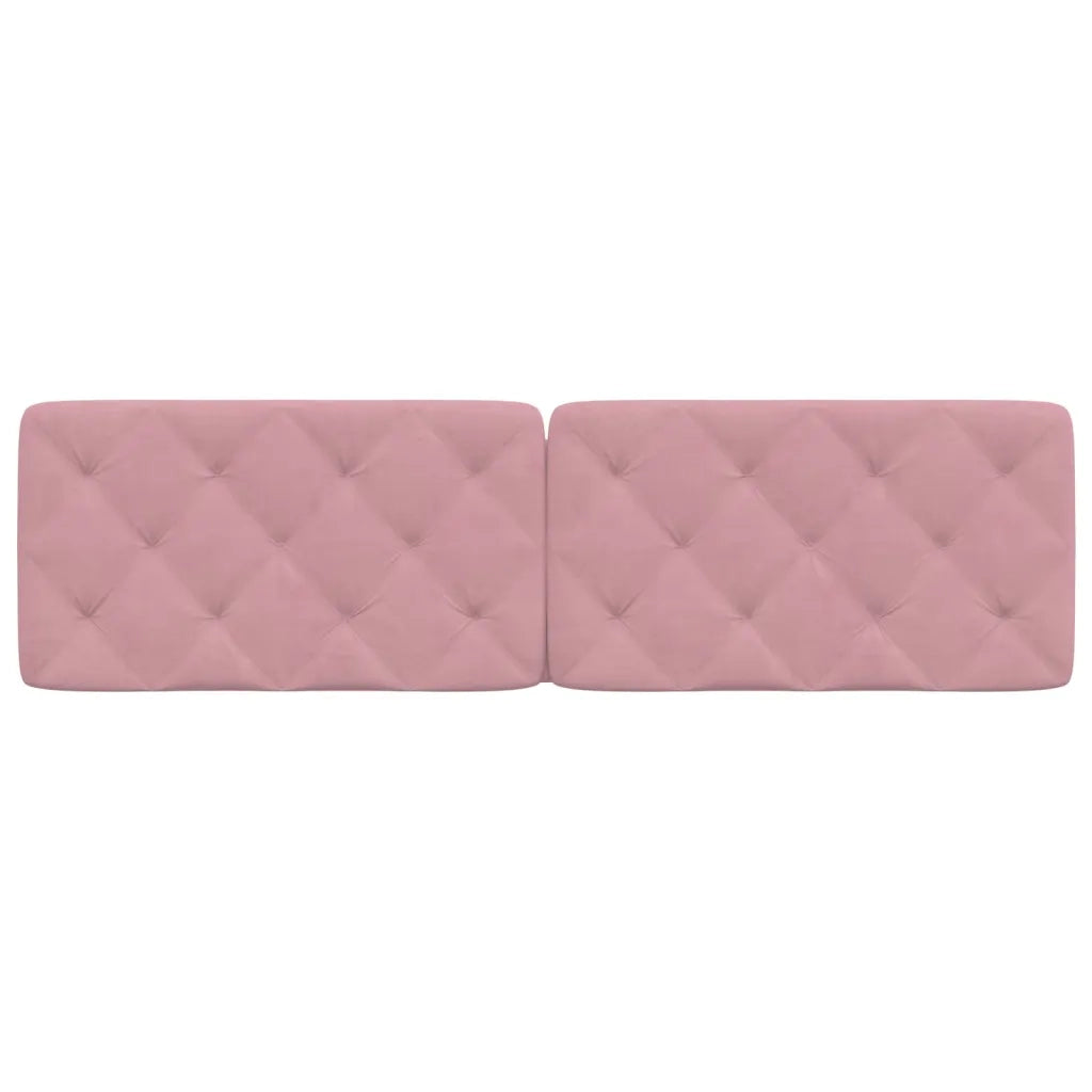 Cuscino Testiera Rosa 180 cm in Velluto CFW5474744