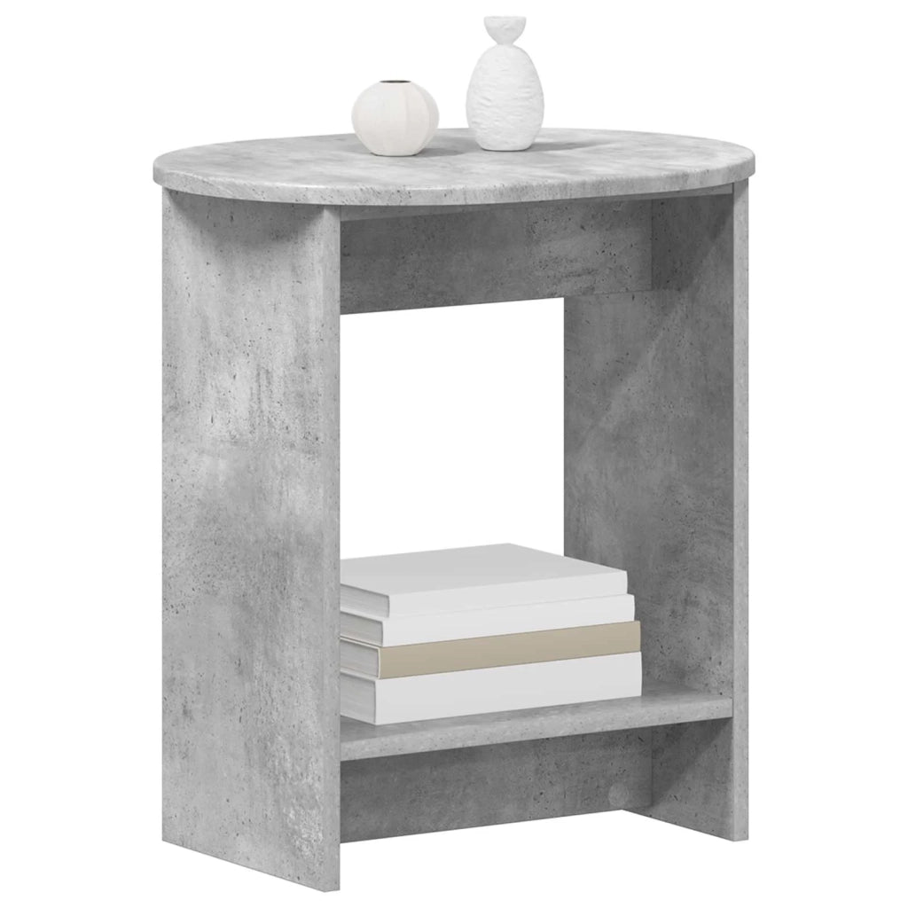 Tavolo laterale Grigio Cemento 50 x 39,5 x 55 cm 899855